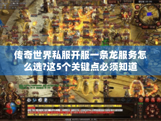 传奇世界私服开服一条龙服务怎么选?这5个关键点必须知道