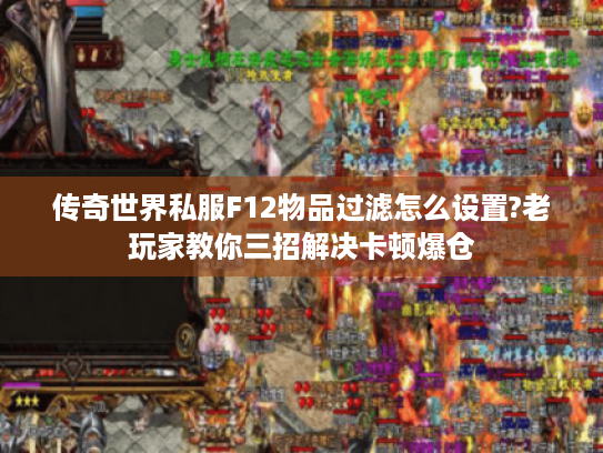 传奇世界私服F12物品过滤怎么设置?老玩家教你三招解决卡顿爆仓 传奇世界私服F12物品过滤怎么设置?老玩家教你三招解决卡顿爆仓