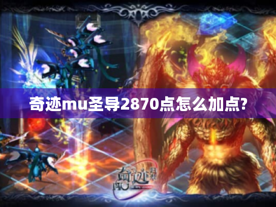 奇迹mu圣导2870点怎么加点?