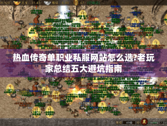 热血传奇单职业私服网站怎么选?老玩家总结五大避坑指南 热血传奇单职业私服网站怎么选?老玩家总结五大避坑指南