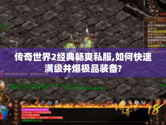 传奇世界2经典畅爽私服,如何快速满级并爆极品装备?