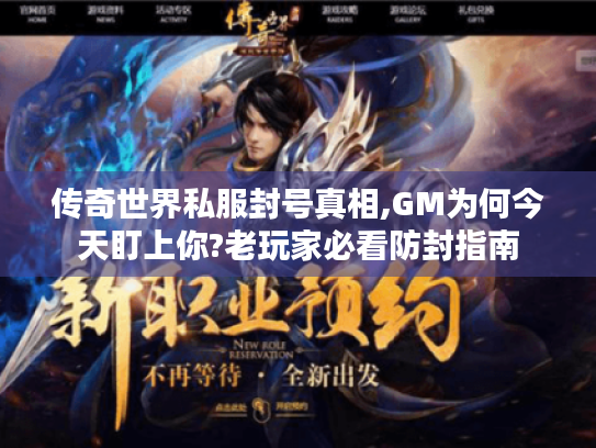 传奇世界私服封号真相,GM为何今天盯上你?老玩家必看防封指南 传奇世界私服封号真相,GM为何今天盯上你?老玩家必看防封指南