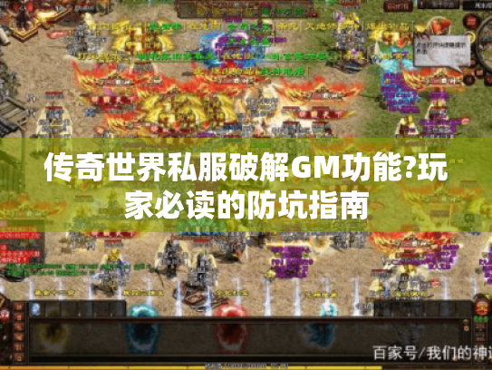 传奇世界私服破解GM功能?玩家必读的防坑指南