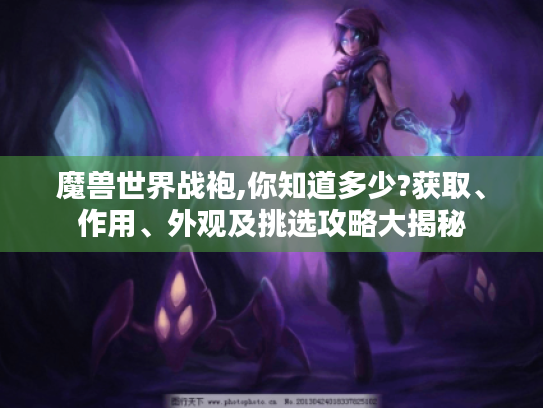 魔兽世界战袍,你知道多少?获取、作用、外观及挑选攻略大揭秘 魔兽世界战袍,你知道多少?获取、作用、外观及挑选攻略大揭秘