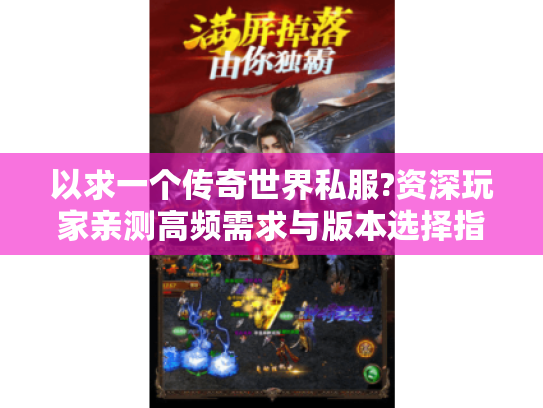 以求一个传奇世界私服?资深玩家亲测高频需求与版本选择指南