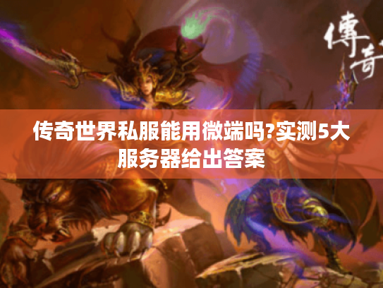 传奇世界私服能用微端吗?实测5大服务器给出答案 传奇世界私服能用微端吗?实测5大服务器给出答案