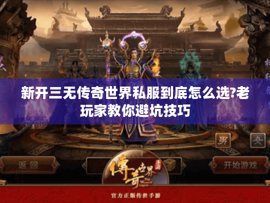 新开三无传奇世界私服到底怎么选?老玩家教你避坑技巧 新开三无传奇世界私服到底怎么选?老玩家教你避坑技巧