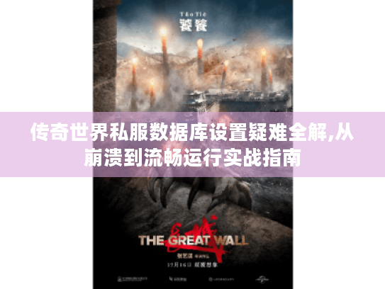 传奇世界私服数据库设置疑难全解,从崩溃到流畅运行实战指南 传奇世界私服数据库设置疑难全解,从崩溃到流畅运行实战指南