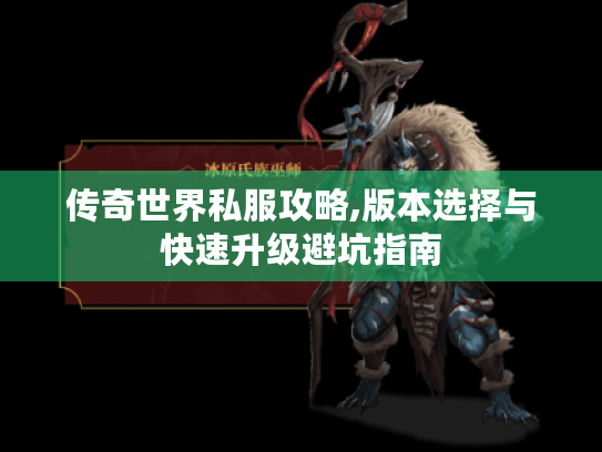 传奇世界私服攻略,版本选择与快速升级避坑指南