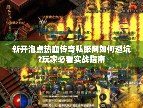 新开泡点热血传奇私服网如何避坑?玩家必看实战指南 新开泡点热血传奇私服网如何避坑?玩家必看实战指南