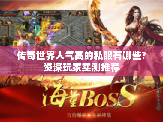 传奇世界人气高的私服有哪些?资深玩家实测推荐