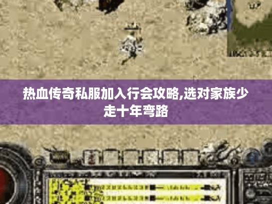 热血传奇私服加入行会攻略,选对家族少走十年弯路 热血传奇私服加入行会攻略,选对家族少走十年弯路