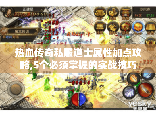 热血传奇私服道士属性加点攻略,5个必须掌握的实战技巧 热血传奇私服道士属性加点攻略,5个必须掌握的实战技巧