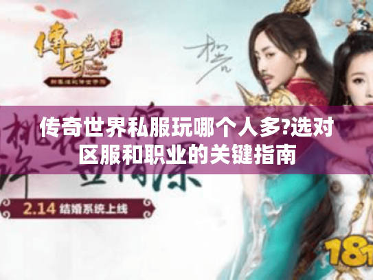 传奇世界私服玩哪个人多?选对区服和职业的关键指南 传奇世界私服玩哪个人多?选对区服和职业的关键指南