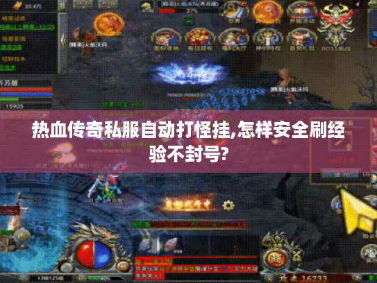 热血传奇私服自动打怪挂,怎样安全刷经验不封号? 热血传奇私服自动打怪挂,怎样安全刷经验不封号?