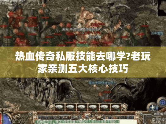 热血传奇私服技能去哪学?老玩家亲测五大核心技巧 热血传奇私服技能去哪学?老玩家亲测五大核心技巧