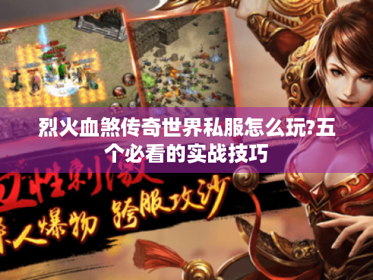 烈火血煞传奇世界私服怎么玩?五个必看的实战技巧