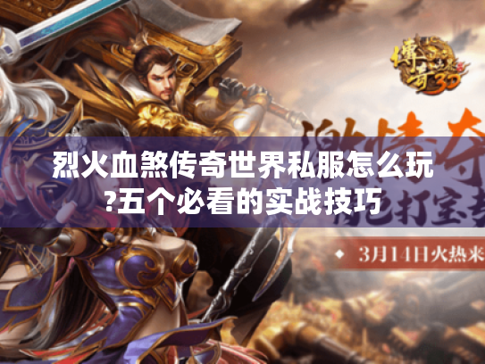 烈火血煞传奇世界私服怎么玩?五个必看的实战技巧