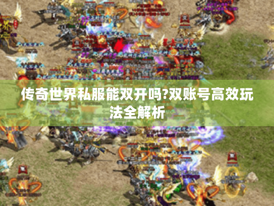 传奇世界私服能双开吗?双账号高效玩法全解析 传奇世界私服能双开吗?双账号高效玩法全解析