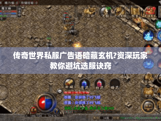 传奇世界私服广告语暗藏玄机?资深玩家教你避坑选服诀窍
