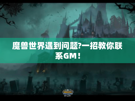 魔兽世界遇到问题?一招教你联系GM! 魔兽世界遇到问题?一招教你联系GM!