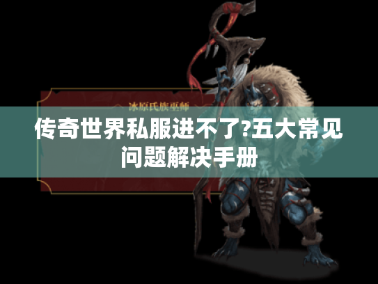 传奇世界私服进不了?五大常见问题解决手册