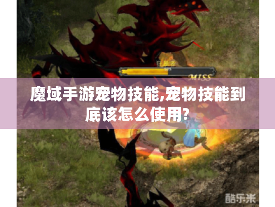 魔域手游宠物技能,宠物技能到底该怎么使用? 魔域手游宠物技能,宠物技能到底该怎么使用?