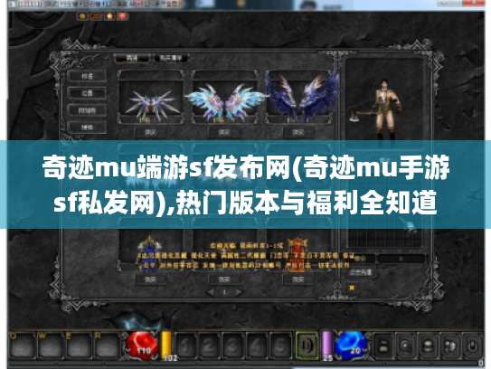 奇迹mu端游sf发布网(奇迹mu手游sf私发网),热门版本与福利全知道 奇迹mu端游sf发布网(奇迹mu手游sf私发网),热门版本与福利全知道