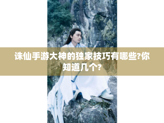 诛仙手游大神的独家技巧有哪些?你知道几个?