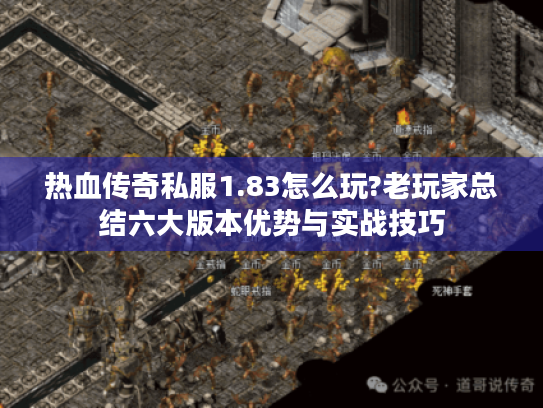 热血传奇私服1.83怎么玩?老玩家总结六大版本优势与实战技巧 热血传奇私服1.83怎么玩?老玩家总结六大版本优势与实战技巧
