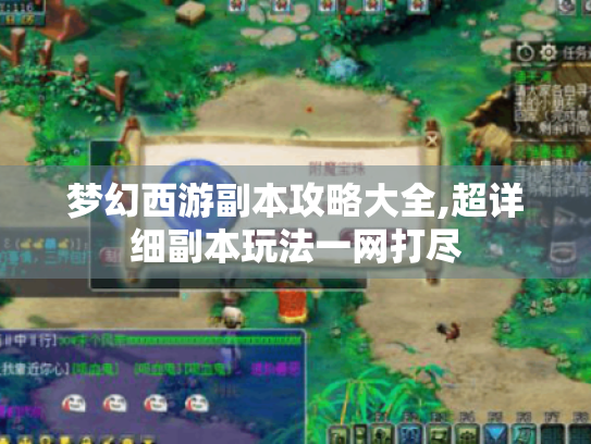 梦幻西游副本攻略大全,超详细副本玩法一网打尽 梦幻西游副本攻略大全,超详细副本玩法一网打尽