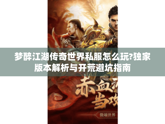 梦醉江湖传奇世界私服怎么玩?独家版本解析与开荒避坑指南