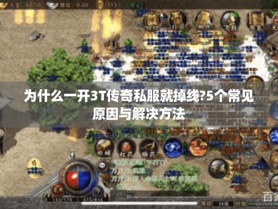 为什么一开3T传奇私服就掉线?5个常见原因与解决方法