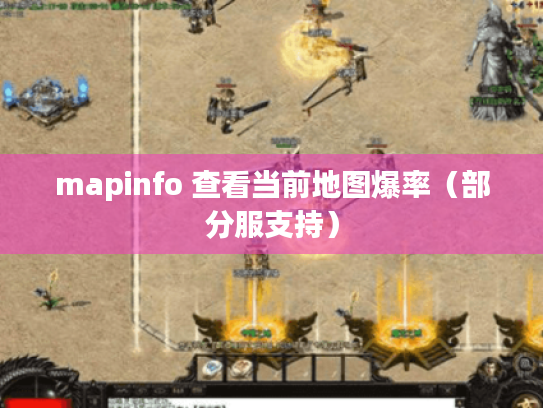 mapinfo 查看当前地图爆率（部分服支持）