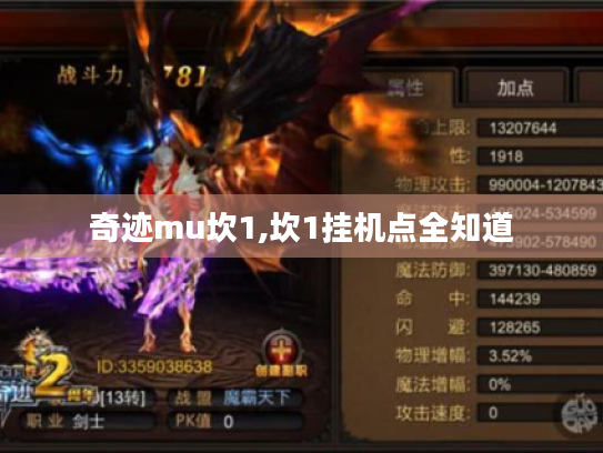 奇迹mu坎1,坎1挂机点全知道 奇迹mu坎1,坎1挂机点全知道