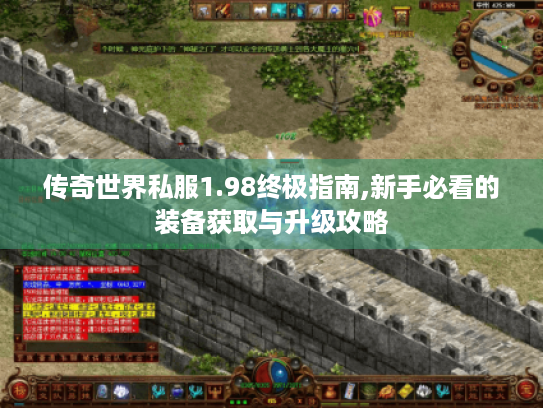 传奇世界私服1.98终极指南,新手必看的装备获取与升级攻略