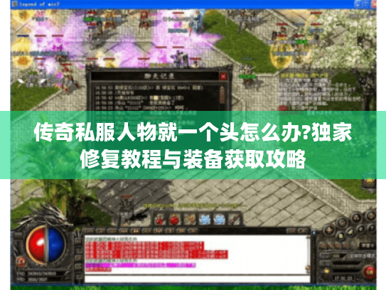 传奇私服人物就一个头怎么办?独家修复教程与装备获取攻略 传奇私服人物就一个头怎么办?独家修复教程与装备获取攻略