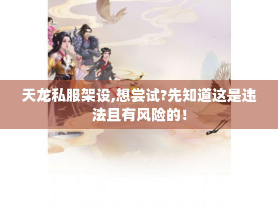 天龙私服架设,想尝试?先知道这是违法且有风险的! 天龙私服架设,想尝试?先知道这是违法且有风险的!