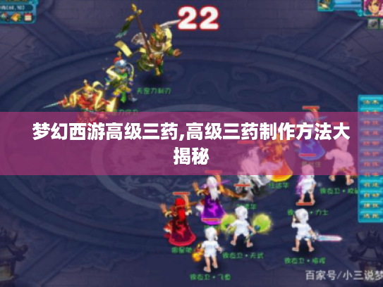 梦幻西游高级三药,高级三药制作方法大揭秘 梦幻西游高级三药,高级三药制作方法大揭秘
