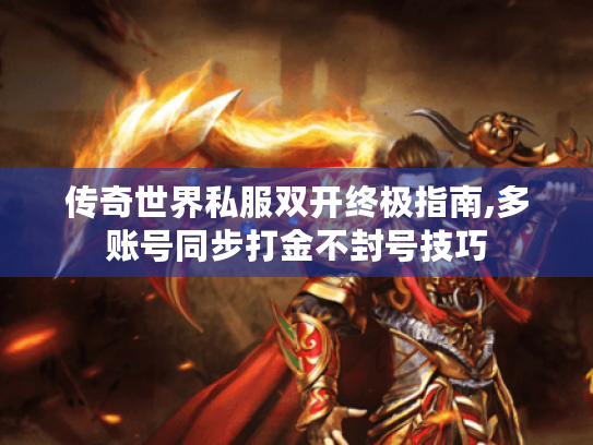 传奇世界私服双开终极指南,多账号同步打金不封号技巧