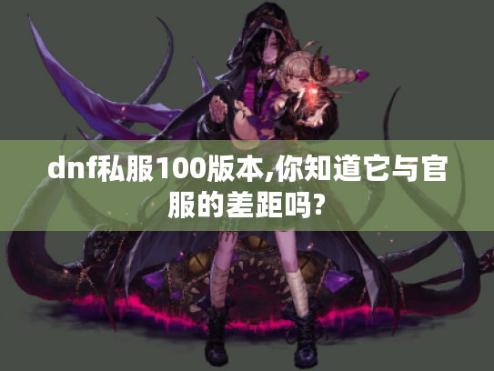 dnf私服100版本,你知道它与官服的差距吗? dnf私服100版本,你知道它与官服的差距吗?