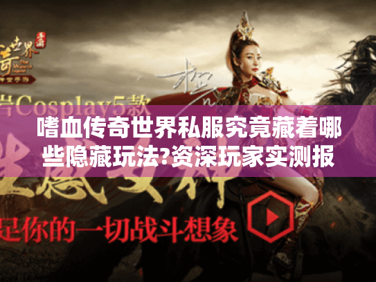嗜血传奇世界私服究竟藏着哪些隐藏玩法?资深玩家实测报告曝光