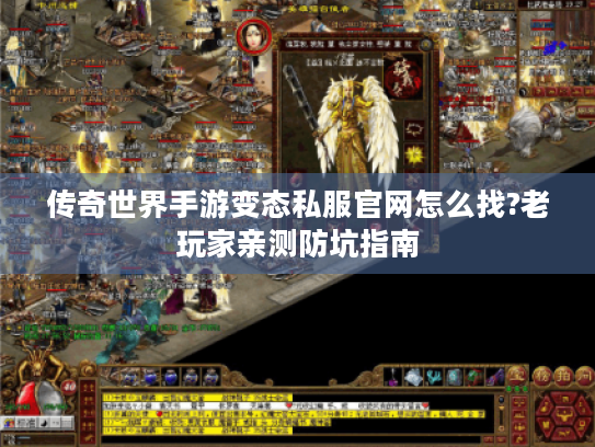 传奇世界手游变态私服官网怎么找?老玩家亲测防坑指南 传奇世界手游变态私服官网怎么找?老玩家亲测防坑指南