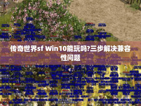 传奇世界sf Win10能玩吗?三步解决兼容性问题 传奇世界sf Win10能玩吗?三步解决兼容性问题