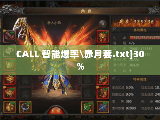 CALL 智能爆率\赤月套.txt]30%