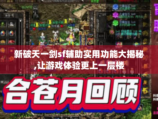 新破天一剑sf辅助实用功能大揭秘,让游戏体验更上一层楼