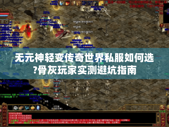 无元神轻变传奇世界私服如何选?骨灰玩家实测避坑指南