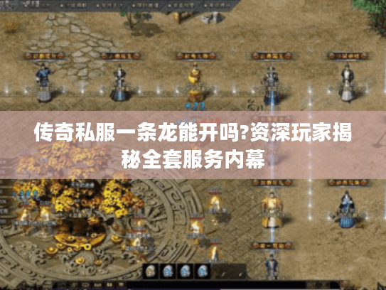 传奇私服一条龙能开吗?资深玩家揭秘全套服务内幕 传奇私服一条龙能开吗?资深玩家揭秘全套服务内幕