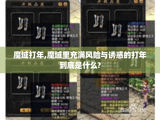 魔域打年,魔域里充满风险与诱惑的打年到底是什么? 魔域打年,魔域里充满风险与诱惑的打年到底是什么?