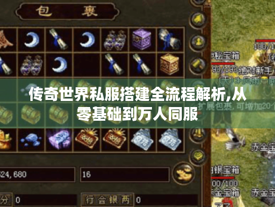 传奇世界私服搭建全流程解析,从零基础到万人同服 传奇世界私服搭建全流程解析,从零基础到万人同服
